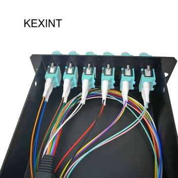 KEXINT Monta Cutia de borne 12 Core MPO MTP LC Fibra Optica