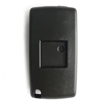 KEYECU sistemului de acces fără cheie Flip de la Distanță Cheie Telecomanda 3 butoane 433MHz ID46 Chip pentru Peugeot 407 408 FCC ID:2012DJ7678 / 2012DJ7679 (FSK)