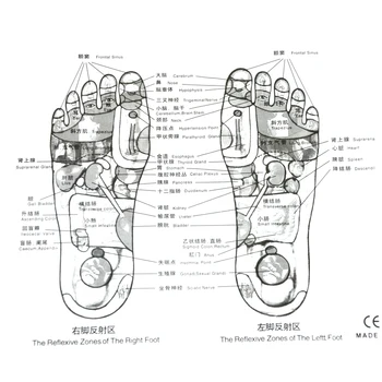 KONGDY Colorate din Plastic Picior Masaj Pad 1bucată Chineză Reflexoterapie de Îngrijire a Sănătății Mat Presopunctura Picior Picior Cald Massageador