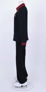 Kuroko No Basket (Baschet Kuroko lui) Aomine Daiki negru maneca lunga jersey Touou Liceu uniforma cosplay