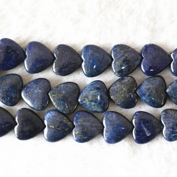 Lapis lazuli piatră naturală 15mm vânzare fierbinte inima vrac margele diy Bijuterii de înaltă calitate face 15
