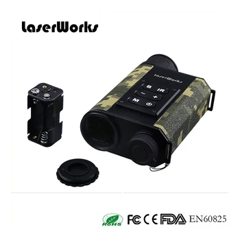 Laserworks LRNV009 500m Laser Range Finder 200meter Infraroșu Viziune de Noapte Camuflaj 6X32