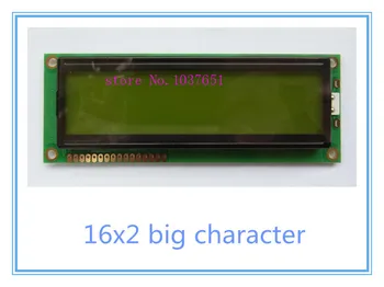 Lcd 1602 16x2 1602G mare caracter display lcd cu chirilice rusă font lc1622 de înaltă calitate WH1602L-YYK-CT