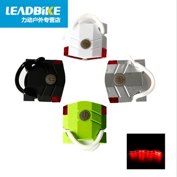 Leadbike Bicicletă Nouă Lumină din Spate USB Reîncărcabilă ABS 4 LED-uri Impermeabil Stopuri MTB Biciclete Rutier Accesorii de Vânzare Fierbinte ping