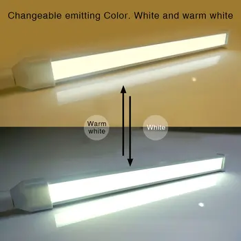 LED Clip de Lumină de Tip Birou de Prindere Lampa de Reglaj Lectură ochi USB Lămpi de Masă Lumini Reglabile, 2 Culori de Iluminare