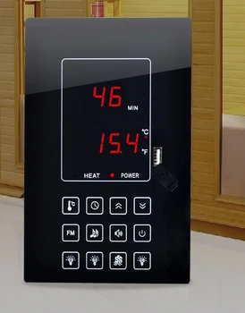 LED display saună termostat cu Control temperatura 18-110 gradul