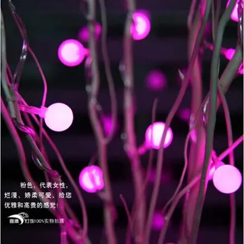 LED Lumini de Basm 25 Cherry Bile CONDUS Pom de Crăciun Lumini Luces Navidad Decorativas Decor Nunta Lumini Luzes Para Festa