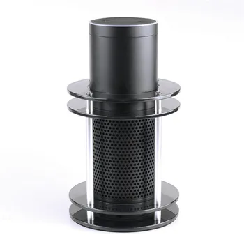 LEORY Speaker Stand New Sosire Protector Negru Difuzor Suport pentru Echo Alexa Stabilitate Îmbunătățită Acrilice Vorbitor Titular