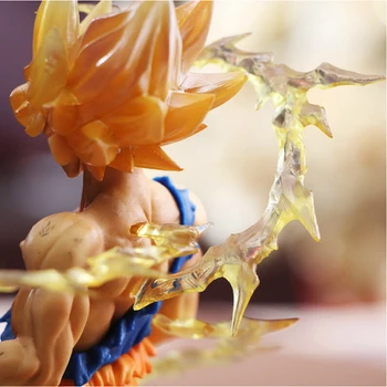 Livrare gratuita Calitate PVC18CM Dragon Ball Z Super Saiyan Goku Fiul Gokou Cutie de Acțiune Figura Model de Colectare de Jucării Cadou de Mână pentru a face