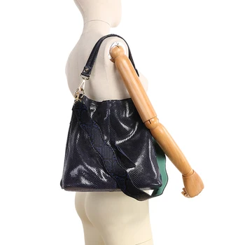 LOVEVOOK femei bretele detasabile pentru saci de sex feminin centura doamnelor sac sac mâner accesorii pentru geanta cu serpentine printuri