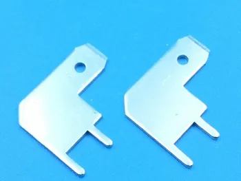 Lug placa de 2.8 mm 4.8 mm 6,3 mm de sex feminin terminale de cabluri / sertizare presat la Rece / terminale conectori auto