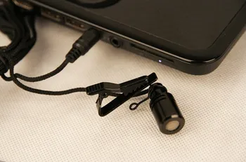 Lumina Greutate! 2,5 m/7FT cu fir Super iorn Rever clip cravată pe dual channel microfon de 3,5 mm mufă pentru Calculator PC Înregistratoare de Mână-free