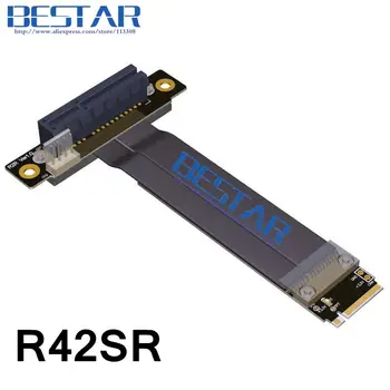 M. 2 unitati solid state NVMe M Key2280 Pentru PCIe 3.0 4x Riser Card Cablu PCI-Express x4 Extender 10 cm 20 cm 30 cm 1ft 2ft 3ft PCI-E Gen3.0 32G/bps