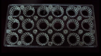 Magnet Transparent PC Policarbonat budincă ghivece de flori rotunde de ciocolata transfer cofraje de copt mucegai moldes de reposteria