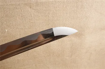 Manual de cuțit inaltime de carbon lamă de sabie japoneză tanto sabie de samurai katana decor real katana gata de luptă fidestisan sabie