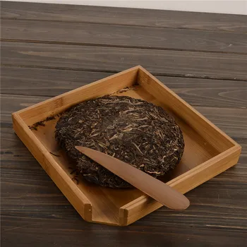 Manual Pu Er Tea Container de Depozitare Ceai Kung Fu Depozitare Instrumente de Îngrijire a Sănătății Eco-friendly Set de Ceai Tava de Bambus en-Gros