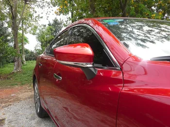 Masina oglinda retrovizoare acoperi,auto oglinda retrovizoare ornamente pentru Mazda 6 atenza,ABS cromat,2pc/lot,transport gratuit