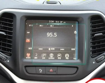 Masina Temperat Pahar Ecran LCD Autocolant DVD GPS Multimedia Film Protector Guard Pentru Jeep Renegade, Cherokee Busola