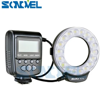 Meike FC-110 FC110 LED Macro Ring Flash de Lumină pentru Nikon D7500 D7200 D5600 D5500 D5300 D5200 D3400 D3300 D800 D810 D750 D500 D5