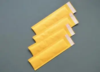 Mic Timp Kraft Bule De Corespondență Mailer Transport Căptușit Plicuri Geanta De Culoare Neagra Rezistent La Șocuri Curier Husa Plic Cu Bule