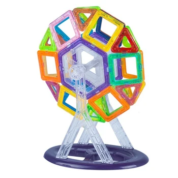 Mini 76PCS Magnetice Blocuri de Jucărie 3D DIY Magnetice, Jucării de Designer Cărămizi, Blocuri de Jucarii Educative Pentru copii Copii copii