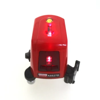 Mini ACUANGLE A8827D Nivel cu Laser 635nm 3 Linii, 3 puncte de Linia Roșie 360 Rotativ cu Laser, Nivele Automate de Transport Gratuit