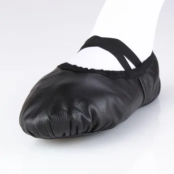 Moale Dans Pantofi de Balet Pentru Fete Femei Confortabil de Fitness Respirabil piele Geniune Practică balerina Papuci Pantofi 4027