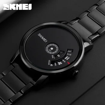 Moda Barbati ceas SKMEI Brand de Lux Bărbați Cuarț Ceas din Oțel Complet rezistent la apa Militare Ceasuri Sport de sex Masculin Ceas Relogio Masculino