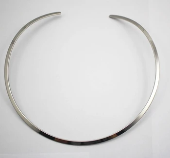 Moda de a face Cuplurile forma textura de metal colier guler îngust versiune de argint Transport Gratuit Cuplurile 2016 din oțel inoxidabil