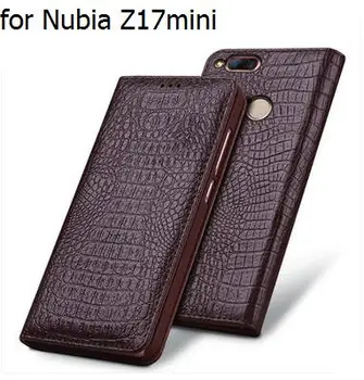 Moda din Piele Caz de Telefon pentru Nubia Z17mini Flip Telefon Genti Huse pentru ZTE Nubia Z17 MINI 5.2 inch