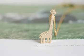 Moda girafa pandantiv colier Livrare Gratuita en-Gros