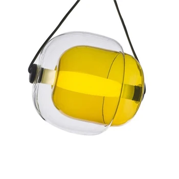 Modern Designer De Creatie Cehă Capsula De Sticla Pandantiv Cu Led-Uri De Lumină Post-Modern, Sala De Mese / Studio / Cafenea Lumină Transport Gratuit