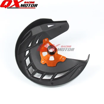Motocicleta Față Disc de Frână Rotor Garda Capacul Protector Negru se Potrivesc KTM SX SXF XC XCF EXC EXCF 125 200 250 300 350 450 530