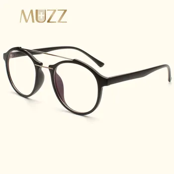 MUZZ Lemnului Rotund Rama de Ochelari de Moda Noua Miopie Femei Bărbați Ochelari, ochelari, Rame Optice, Rame de Ochelari Super lig