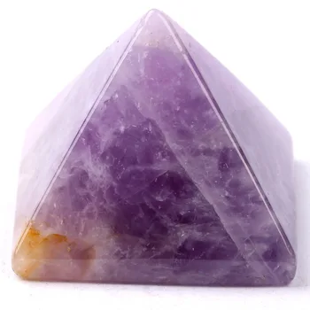 Naturale au Scazut Ametist Piatră Semiprețioasă Sculptate Piramidal Cristal de Vindecare Meserii HRT060