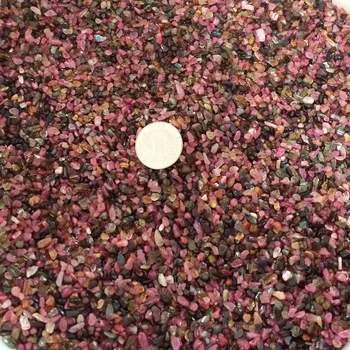 Naturale Rubellite pietriș Amestec de culoare Turmalina minerale purifica demagnetizare rezervor de Pește Ornamental de colectare a mostrelor de predare