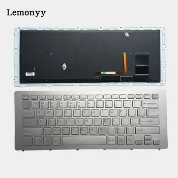 NE-Tastatura Laptop Pentru SONY SVF15N Serie SVF15N100C SVF15N18SCB SVF15N18SCP SVF15N18SCS Feliuta limba engleză, Cu iluminare din spate