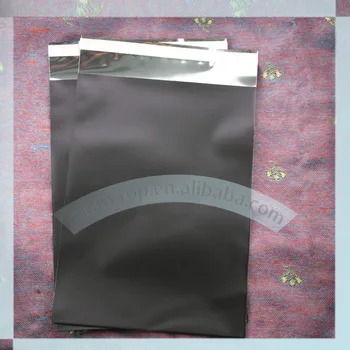 Negru corespondență piața sac 165x165mm negru poli mailer sac