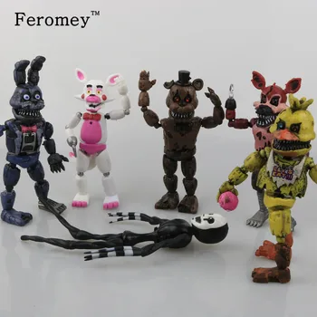 New Sosire Cinci Nopți La lui Freddy FNAF Figurine Jucarii Bonnie, Foxy, Freddy Fazbear Urs din PVC Figura Păpuși Jucarii pentru Copii