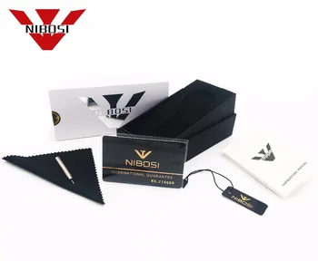 NIBOSI Unisex pentru Adulti Ceas Bărbați și Femei Ceas de Lux Celebru Brand de Top Rochie de Moda Cuarț Ceasuri de mana Milanese Plasă de Trupa