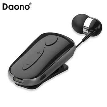 Noi DAONO K36 Stereo Wireless Bluetooth Headset Apeluri Reamintesc Vibrații Purta Clip Driver Auriculares Căști pentru Telefon