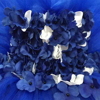 Noi De Flori Tul Fete Rochie Albastru Alb-Bleumarin Roz Concurs De Rochie De Printesa Fata De Performanță Petrecere De Nunta Rochie Tutu Copii Vestidos