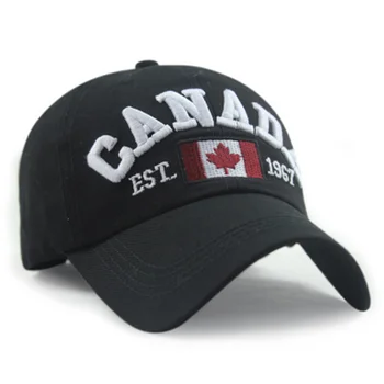 Noi Sosiri De Bumbac Gorras Canada Capac Steagul Canadei Sapca Snapback Adjuatable Barbati Sepci De Baseball De Brand Nou Pentru Adulți