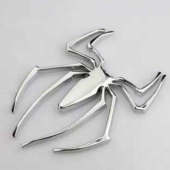 Noizzy Paianjen Spiderman Logo-ul Autocolant Auto Emblema Auto Motociclete Insigna 3D Metal Moda Accesorii Auto Tuning Auto-Styling