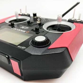 Non-Alunecare de Cortex Prindere si Picior Pad Rosu Negru pentru FrSky Taranis Q X7/X7S RC Drone Transmițător