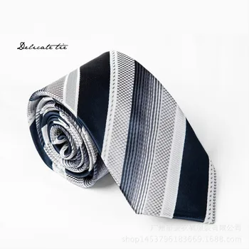 Noua Moda Cravata Domn Elegant Legături set de Nunta Petrecere de Ziua Legăturile stabilite cu Dungi de Mătase Gravata Slim Săgeată Cravată pentru Om Cadouri