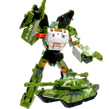 Noua Transformare 5 Robot De Deformare Tank Elicopter Masina De Dinozaur Brinquedos Anime Figurine Model Clasic, Jucarii Baiat Cadouri