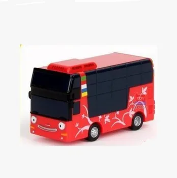Noul autobuz mic tayo model mini din plastic oyuncak auto copii în miniatură double decker tayo autobuz cito gila copil jucărie cadou de Crăciun