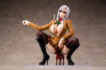 NOUL hot-17cm sexy adult Kangoku Gakuen Închisoare Școală Shiraki Meiko Ghemuit jos colectoare de acțiune figura jucarii cadou de Crăciun doll