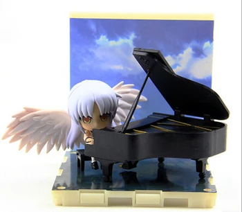NOUL hot-7cm Angel Beats pian Tachibana Kanade acțiune figura jucării de colecție cadou de Crăciun cu cutie